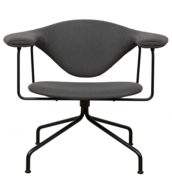 Masculo Lounge Gubi Stuhl mit Drehfuß