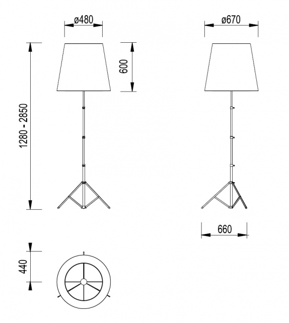 Gilda Pallucco Lampadaire