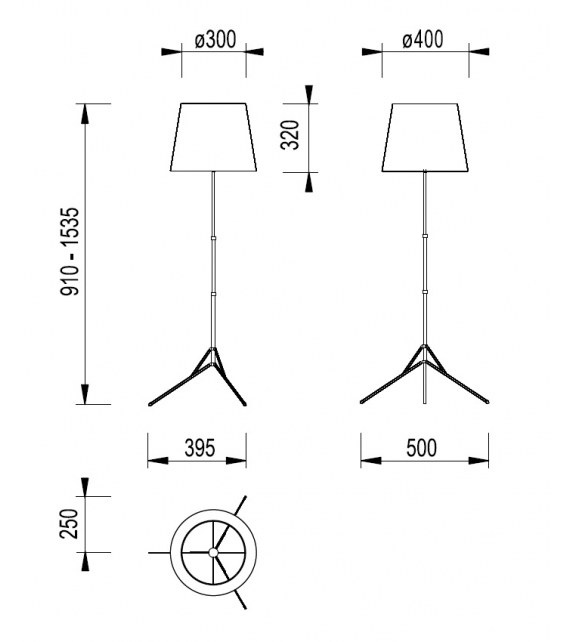 Baby Gilda Pallucco Floor Lamp