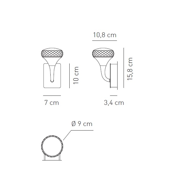 Fairy Axo Light Wall Lamp