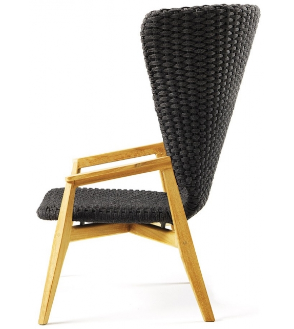 Knit Ethimo High Armchair