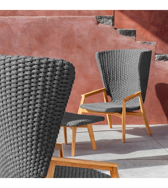 Knit Ethimo Fauteuil Haute