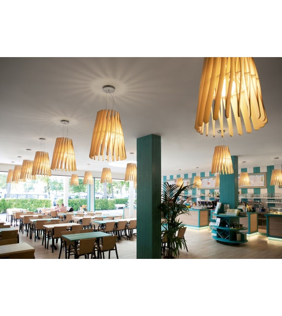 Stick F23 Fabbian Suspension Lamp