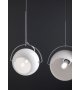 Beluga White D57 Fabbian Suspension Lamp