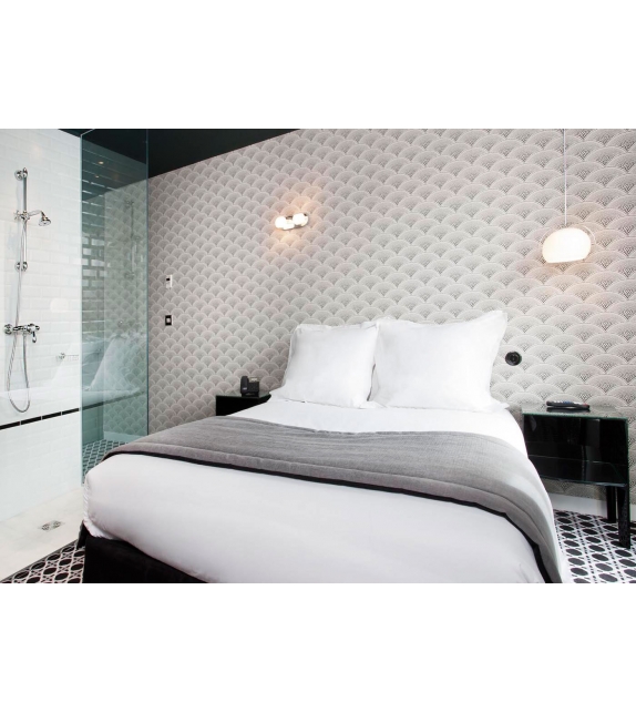 Beluga White D57 Fabbian Suspension Lamp