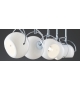 Beluga White D57 Fabbian Lampada a Sospensione