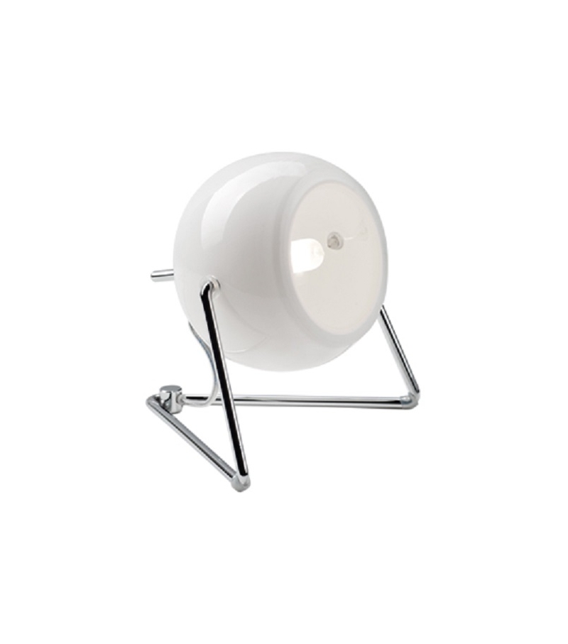 Beluga White D57 Fabbian Lampada da Tavolo