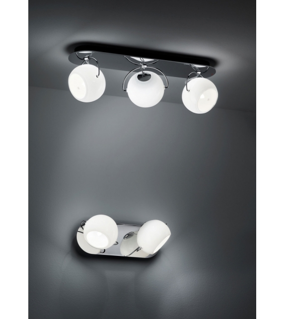 Beluga White D57 Fabbian Plafonnier/Applique