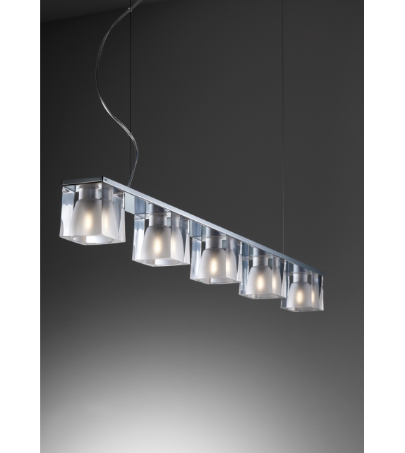 Cubetto D28 Fabbian Suspension Lamp