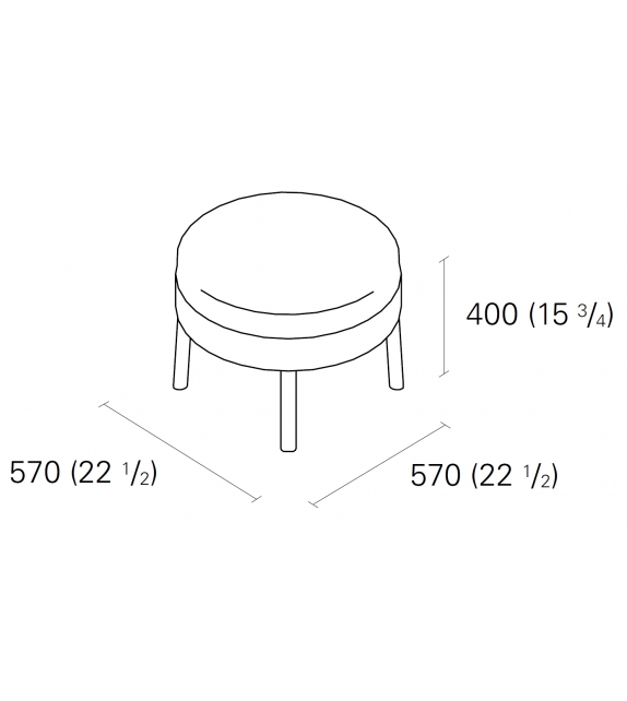 EC02 Bessy E15 Stool