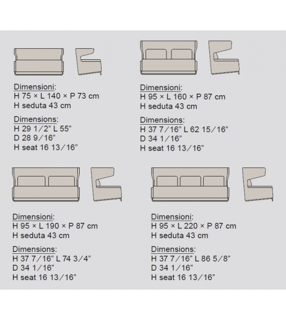 Mrs Buffy laCividina Sofa