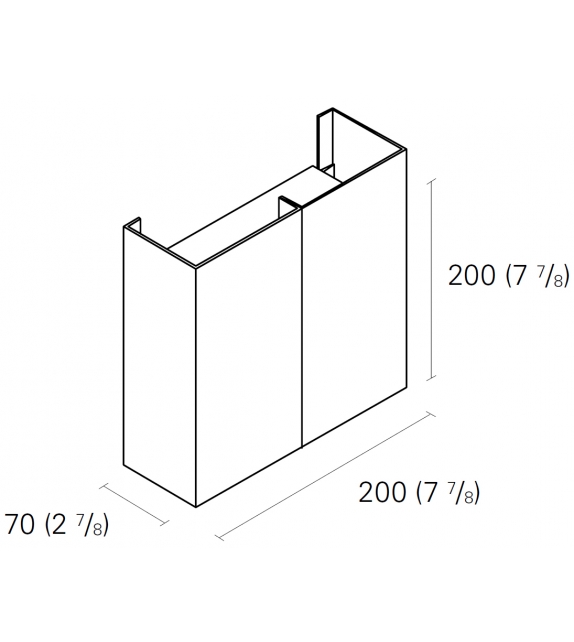 LT03 Seam Three E15 Lampada da Parete
