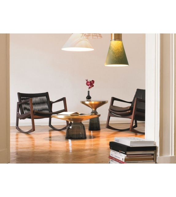 Euvira ClassiCon Fauteuil à Bascule Rembourrèe