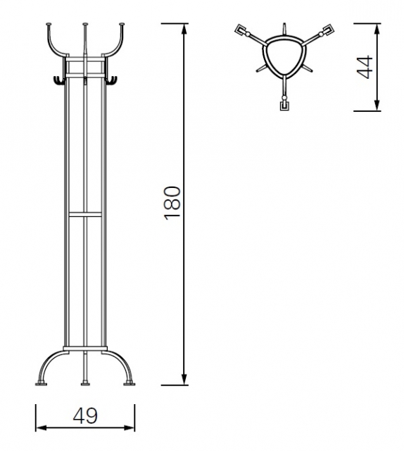 Nymphenburg ClassiCon Coat Stand