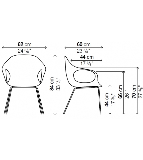 Elephant. poltroncina su gambe