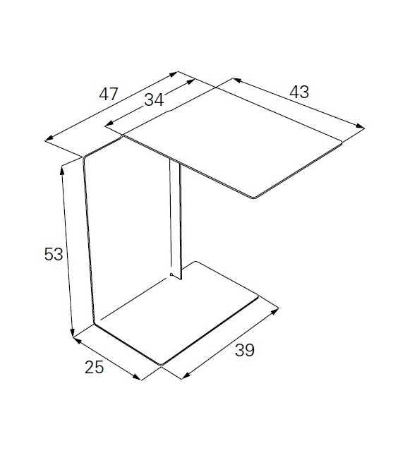 Diana B ClassiCon Table D'Appoint