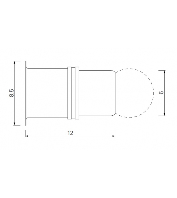 Pailla ClassiCon Wand/Deckenleuchte