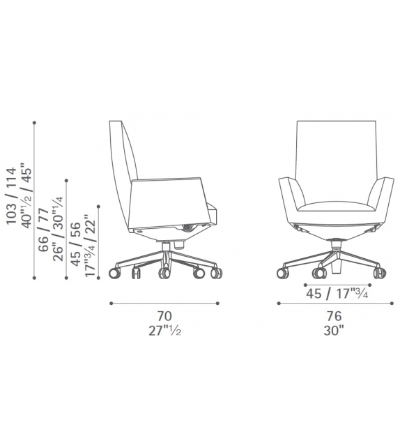 Chancellor Executive Poltrona Frau Fauteuil