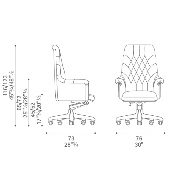 Oxford President Poltrona Frau Armchair