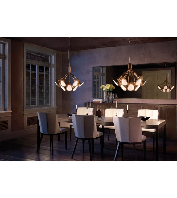 Peacock Kundalini Pendant Lamp