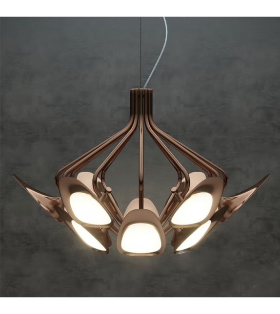 Peacock Kundalini Pendant Lamp