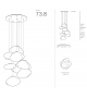 73 Bocci Suspension Lamp