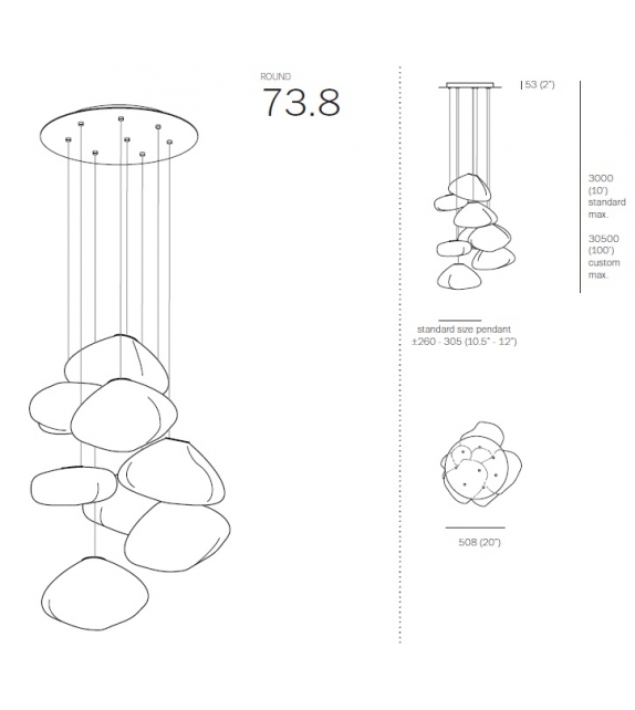 73 Bocci Suspension Lamp