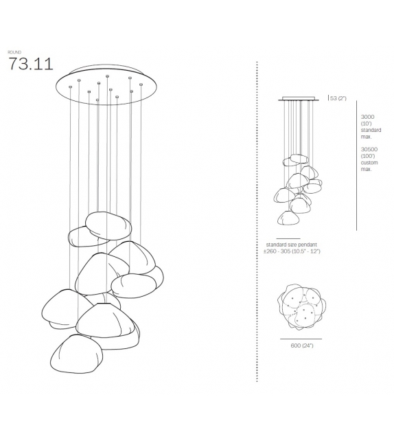 73 Bocci Suspension Lamp