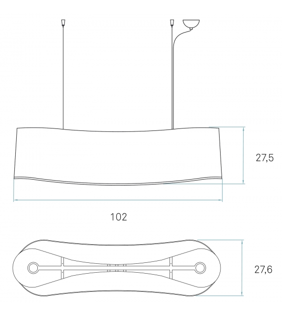 New Wave S LZF Pendant Lamp