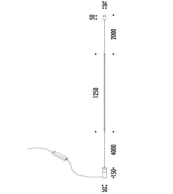 Masai Davide Groppi Stehleuchte