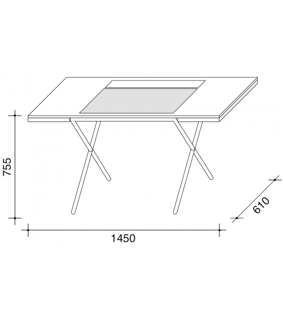 Novelist Lema Writing Desk