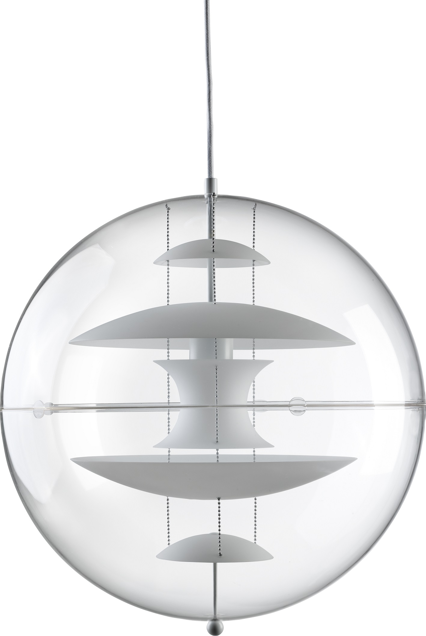 VERPAN VP GLOBE シルバーφ400mm VP Globe Brushed Aluminum, Ø 40, by