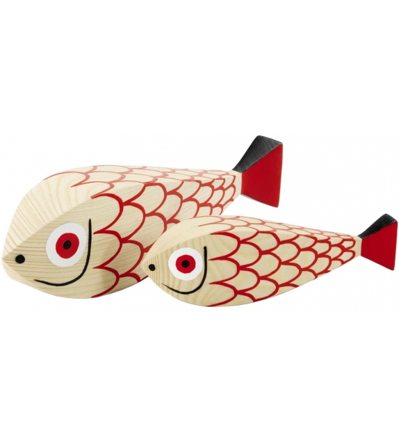 Mother Fish & Child Wooden Dolls Vitra