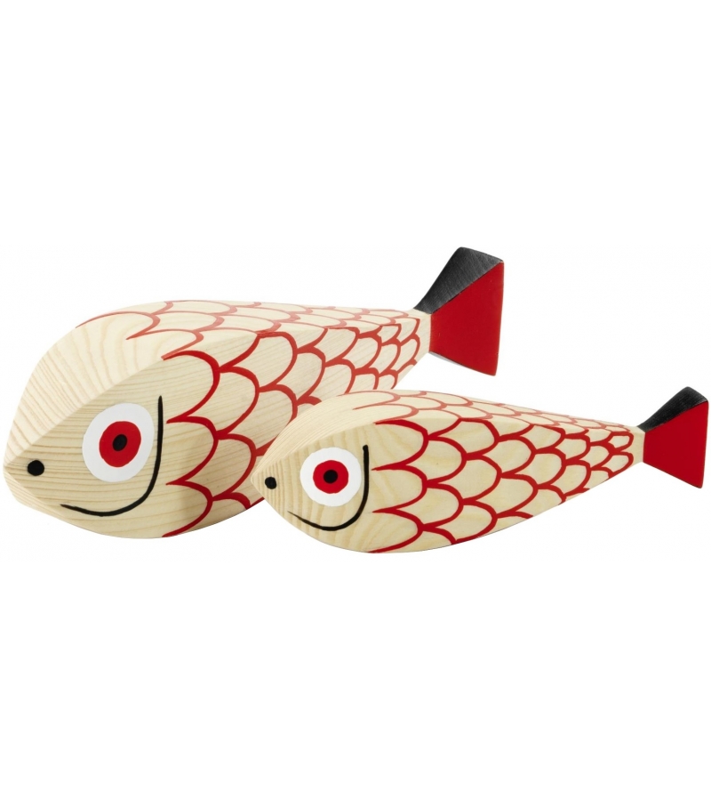 Pesce Mamma e Figlio Wooden Dolls Vitra