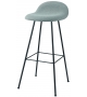 3D Gubi Polster Hocker mit Metallfuß