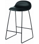 3D Gubi Upholstered Stool with Sledge Base
