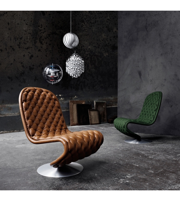 System 1-2-3 Low Lounge Verpan Fauteil Deluxe