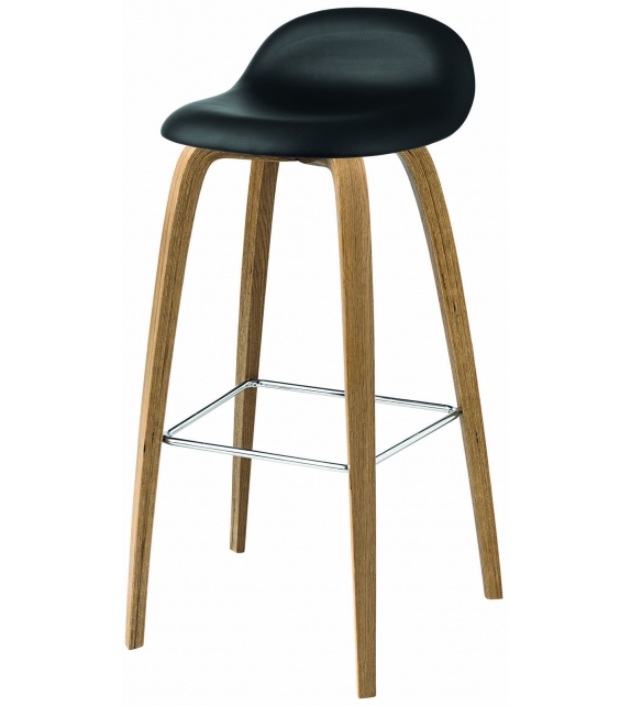 3D Gubi Tabouret Tapissé