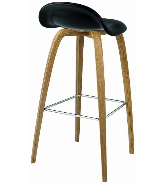 3D Gubi Tabouret Tapissé