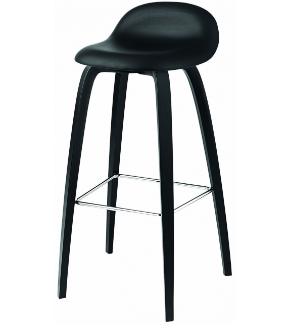 3D Gubi Upholstered Stool