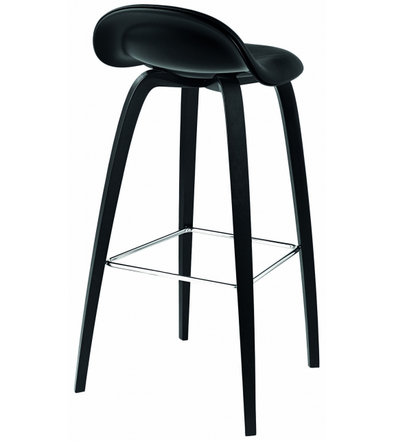 3D Gubi Upholstered Stool