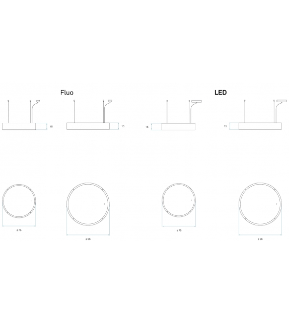 Spiro Wood LZF Lampada a Sospensione