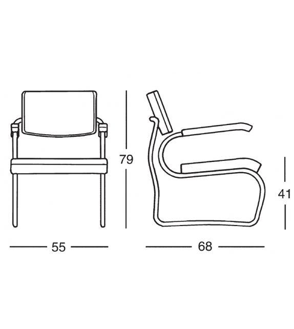 872 Arom Zanotta Petit Fauteuil