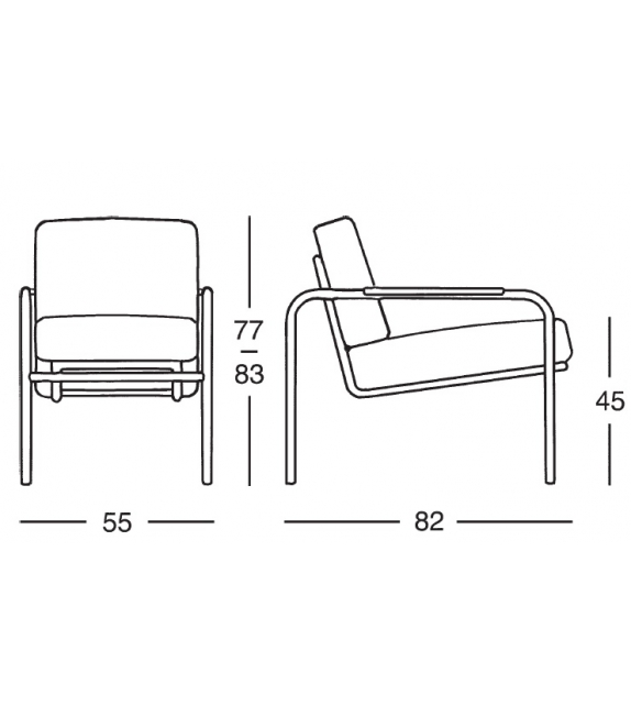852 Susanna Zanotta Petit Fauteuil