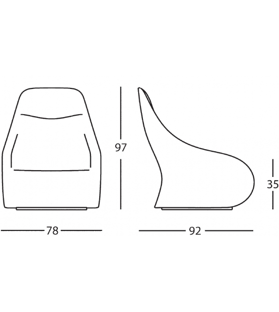 875 Derby Zanotta Armchair