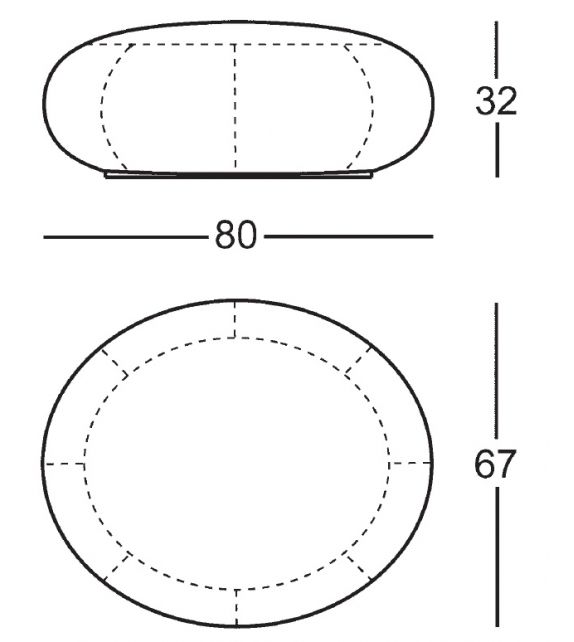 875 Derby Zanotta Puf