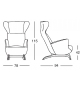 882 Ardea Zanotta Armchair