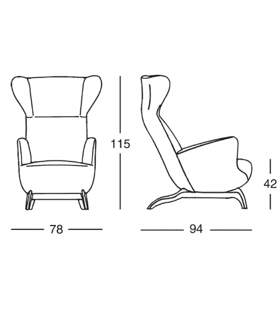 882 Ardea Zanotta Poltrona