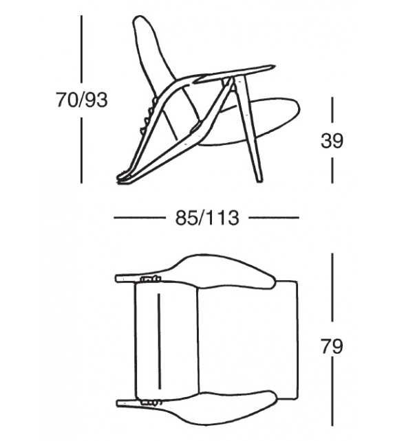 888 Gilda Zanotta Armchair