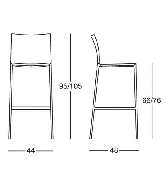2292 Leo Zanotta Stool